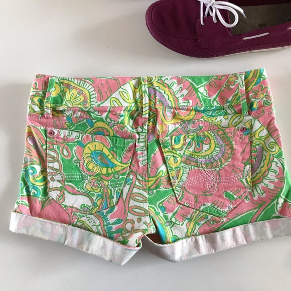 {Lilly Pulitzer} Clifton shorts, 0 - Picture 2 of 5